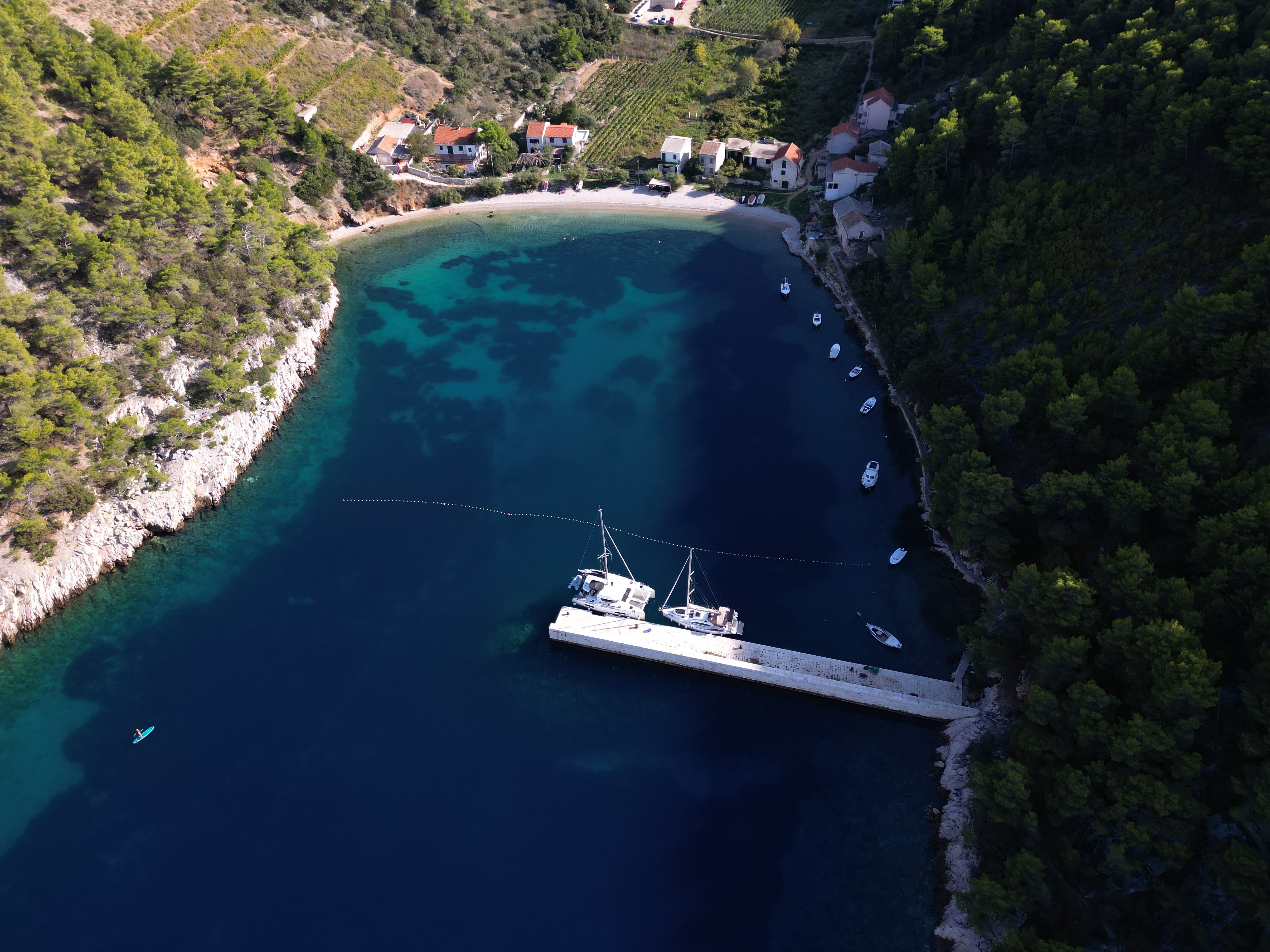 Island Hvar, Stiniva